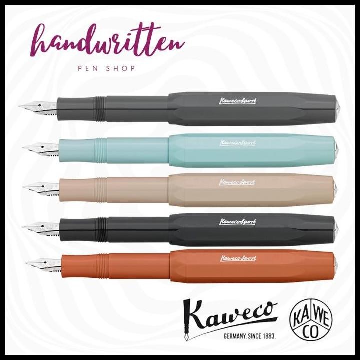 

Terbaru Kaweco Sport Fountain Pen Classic - Skyline - Frosted / Pulpen Pena High Quality