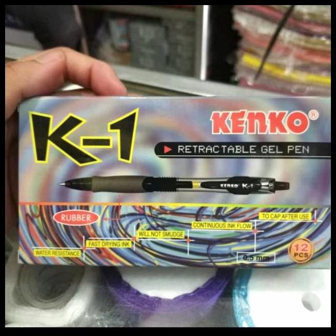 

Terbaru Pen / Pulpen / Bolpoin Gel Kenko K-1 High Quality