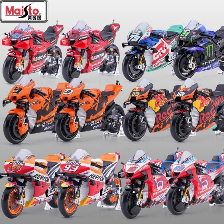 Promo Diecast Motogp Rossi Marquez Dovizioso Fabio Quatararo Petrucci Espargaro Bagnaia Oliveira Jac