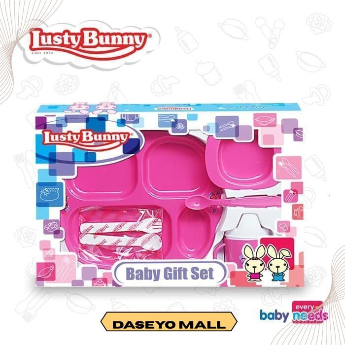 FEEDING SET LUSTY BUNNY MEDIUM | TEMPAT MAKAN LUSTY BUNNY BEBAS ONGKIR