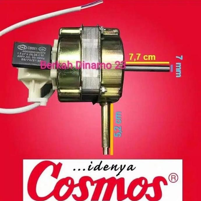 Dinamo Kipas [Cosmos 16-Sn Twino] Mesin Motor Fan Dinamo Kipas Angin