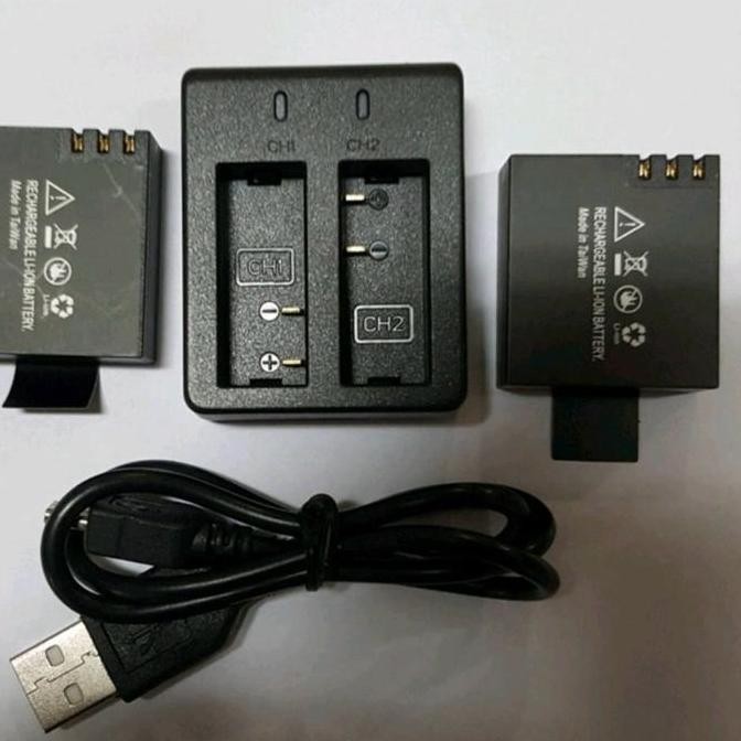 Tersedia Baterai Action Cam Kogan 1050 mAh Kamera Kogan Baterai Charger Kogan Aksesoris Camera Kogan