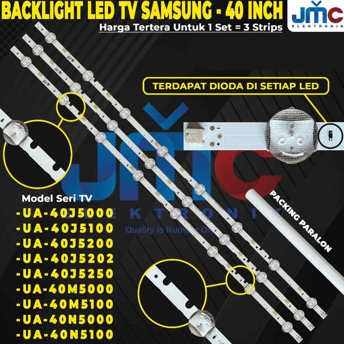 Big Sale- Backlight Tv 40 Inch For Samsung Ua40J5000 Ua40J5100 Ua40J5200 Ua40J5202 Ua40J5250Dk Ua40N