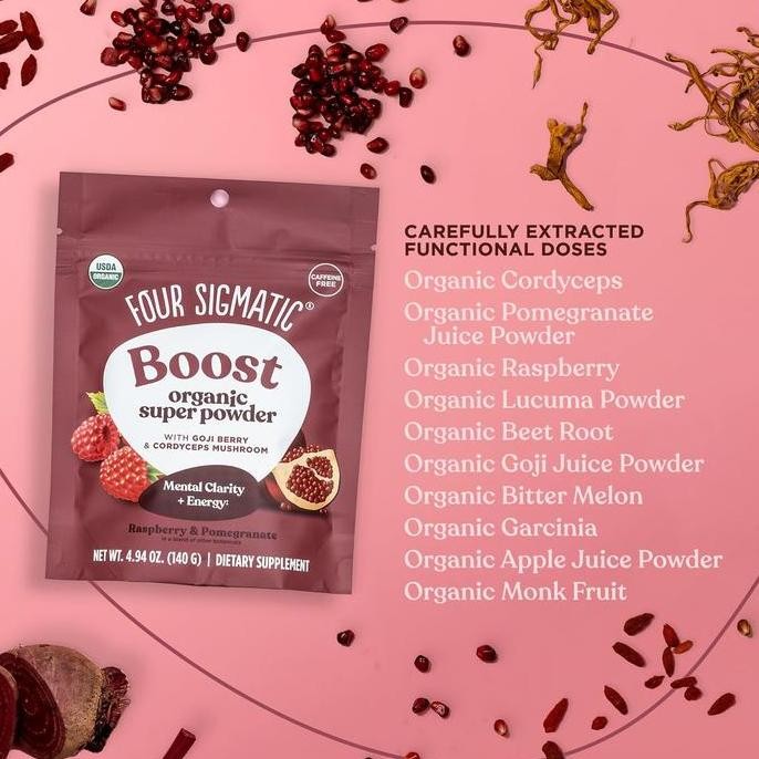 

Four Sigmatic Perform Super Powder Adaptogens Fruits Antioxidants