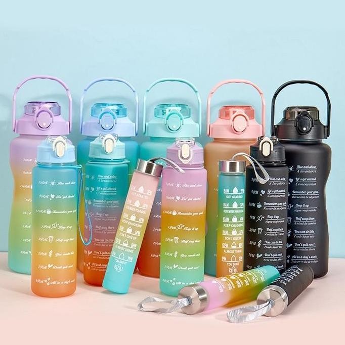 Botol Beranak Gradasi Isi 3 Pcs Botol Minum Viral Botol 2L Gradasi Botol Anak