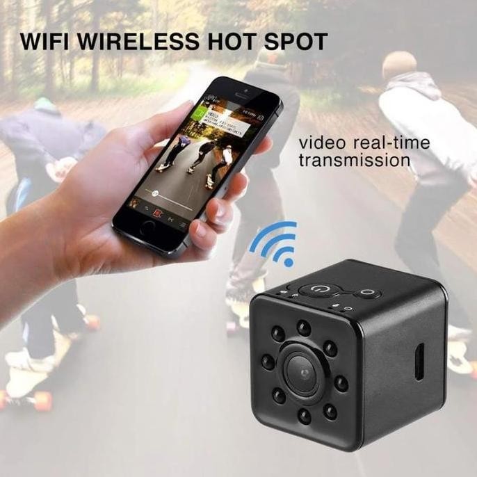 Tersedia Kamera SPY WIFI Waterproof Full HD SQ 13 - Kamera Pengintai Mini Wifi
