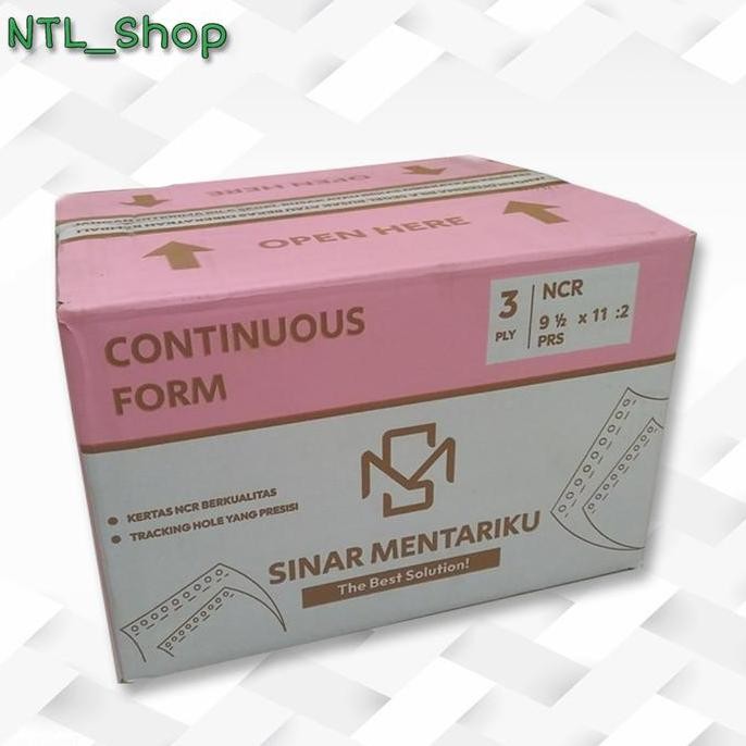 

KERTAS NCR MENTARI 3PLY 1/2 / CONTINUOUS FORM