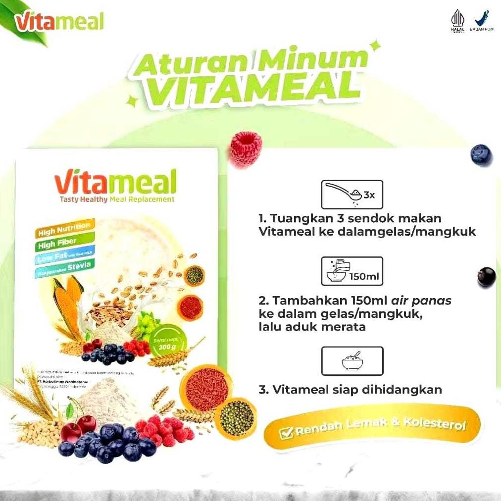 

Ready Vitameal Official Store Vitamil Gula Darah Vitamale Diabetes Untuk Diet 1 Box
