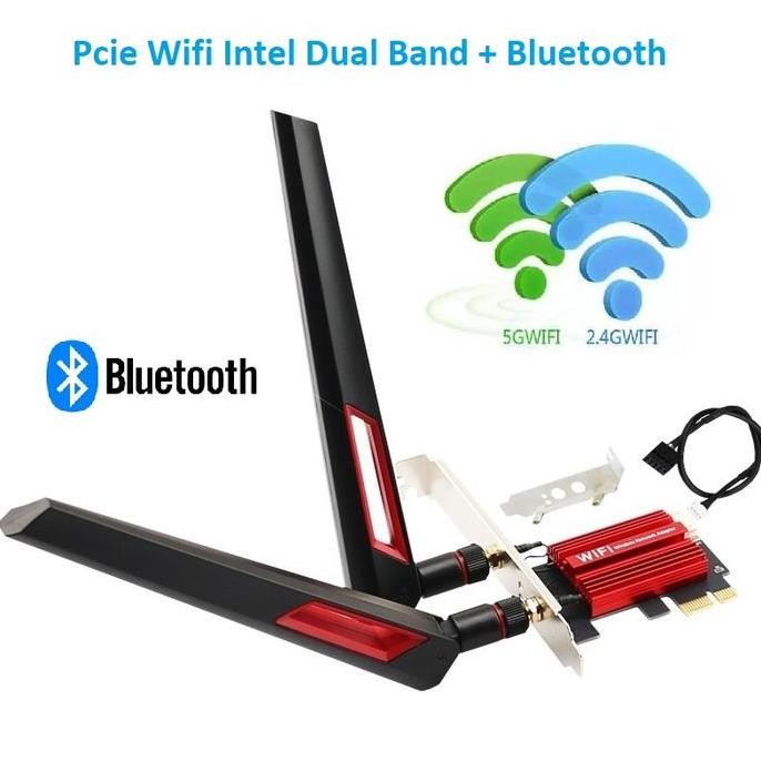 Wifi Dual Band Bluetooth INTEL PCIE Wireless Network Card