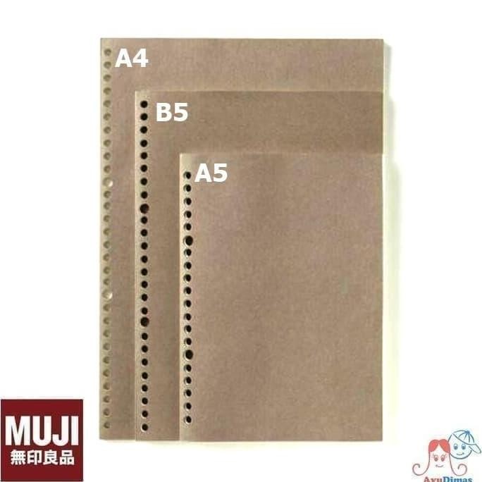 

MUJI - GRID Loose leaf Notebook Can be peeled off - binder A5/B5/A4