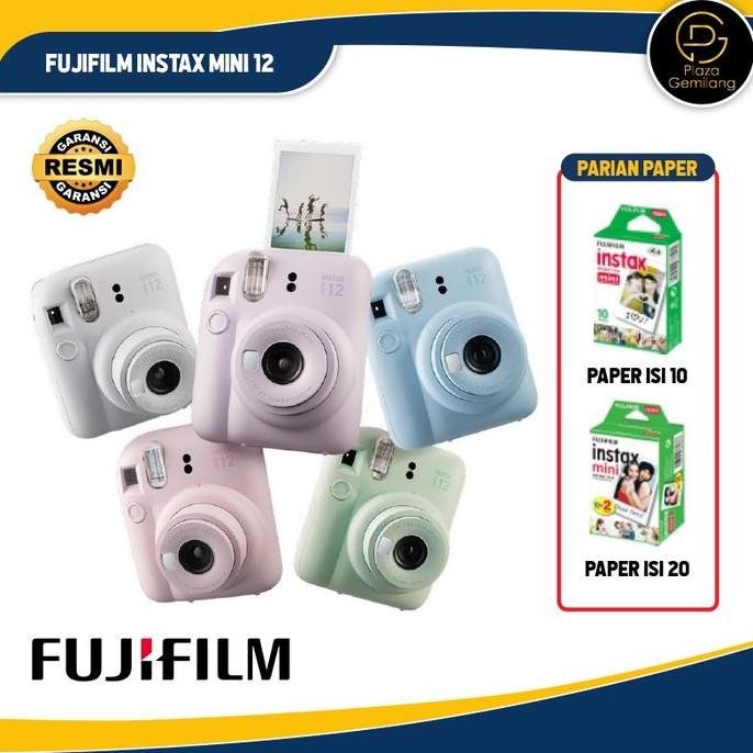 Tersedia Fujifilm Instax Mini 12 - Kamera Instan Instax Mini12