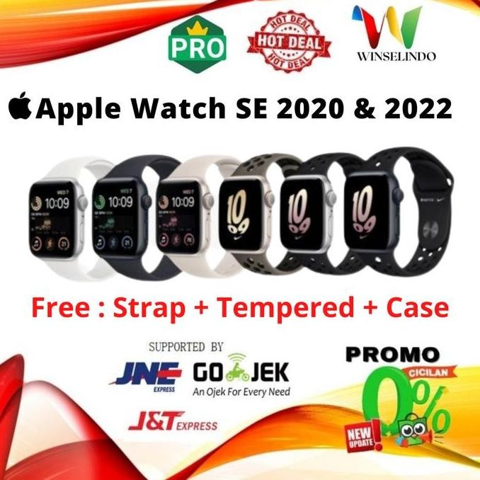 Apple Watch Series Se 2020 / 2022 Se 2 40Mm 44Mm Nike Silver Black 6