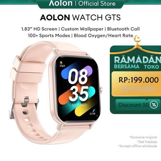 Aolon Smartwatch Gts Smart Watch Waterproof Custom Wallpaper