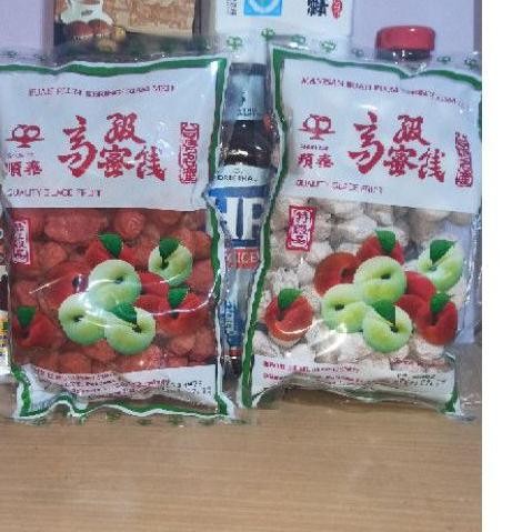 

Jual manisan kiamboy / Kiam mei / Manisan buah plum kering 300gr merk Shun tai