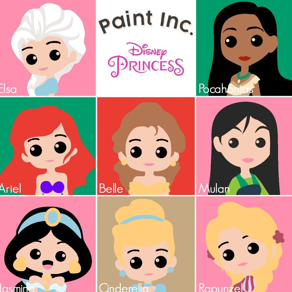 

Paint by Numbers Kit: Princess Series | Paint Inc. ID | Painting Kit | Paint by Number | Gifts | Hadiah | Hampers AST