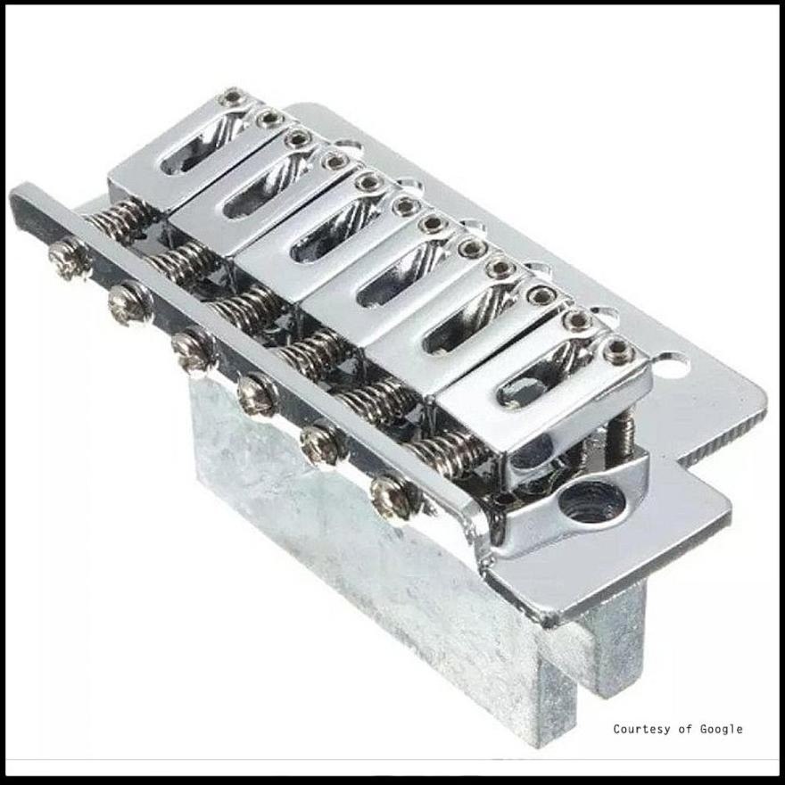 Bridge Tremolo Stratocaster Semi Updown Chrome