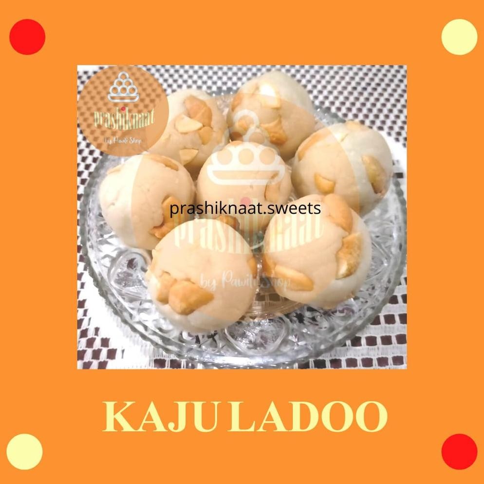 

Kaju Ladoo [Indian Sweets] Manisan India - 100g