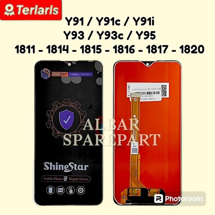 NEW LCD TOUCHSCREEN VIVO Y91 Y91C Y91i Y91S  1816 1817 1820 LAYAR ORIGINAL