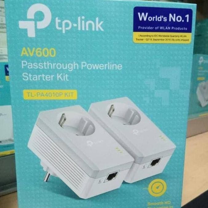 TPLINK TL-PA4010 KIT AV600 Nano Powerline Adapter