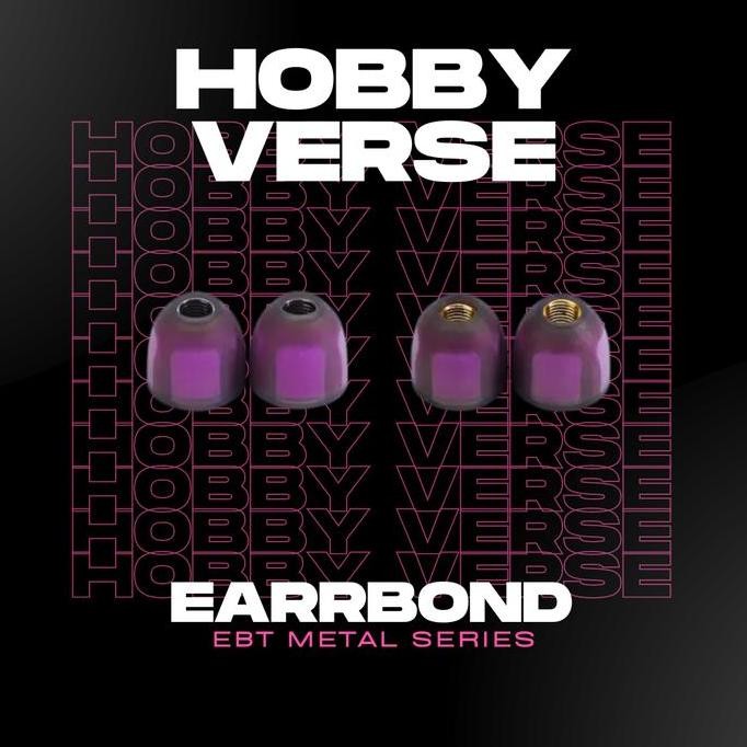 NEW EarrBOND EBT Metal series hybrid metal tube memory foam silicone shell In ear Monitor IEM Earpho