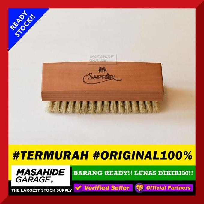 Tersedia TERMURAH Saphir Brush POLISHING ORIGINAL Brush Perawatan Semir Sepatu Made in France