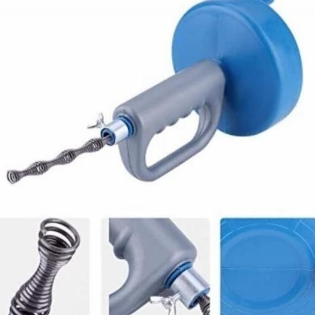 Kawat Fleksibel Pembersih Pipa Mampet 10 M Alat Manual Pipa Mampet