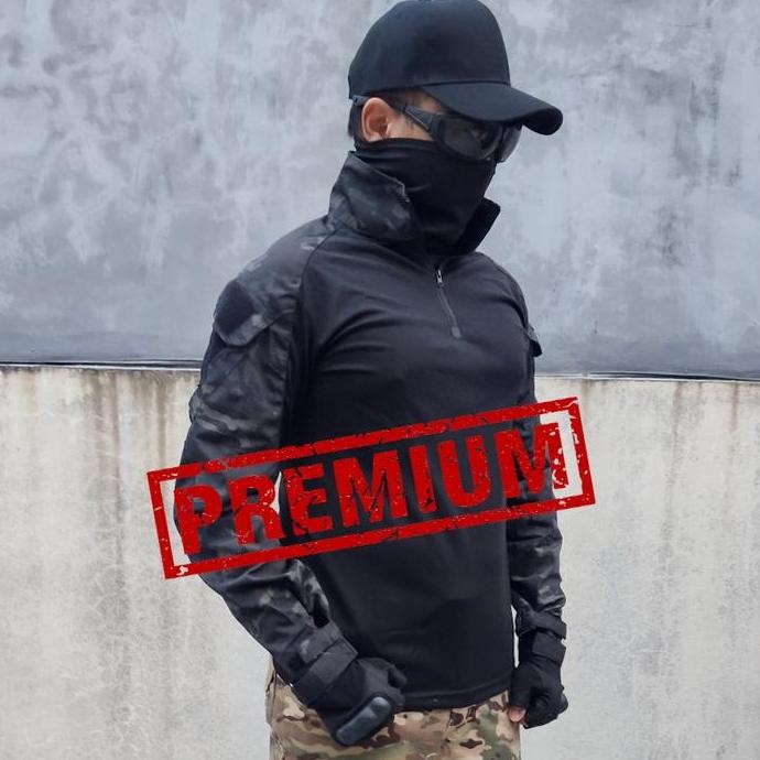 Kaos Tactical Kaos Combat Shirt BDU Tactical Militer Lengan Panjang G3
