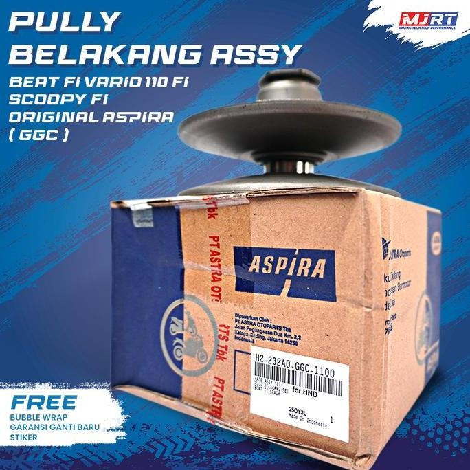 PULY BELAKANG ASSY PULY ONLY BEAT FI SCOPY FI SPACY FI VARIO 110 FI STATER KASAR ORINAL ASPIRA Motor