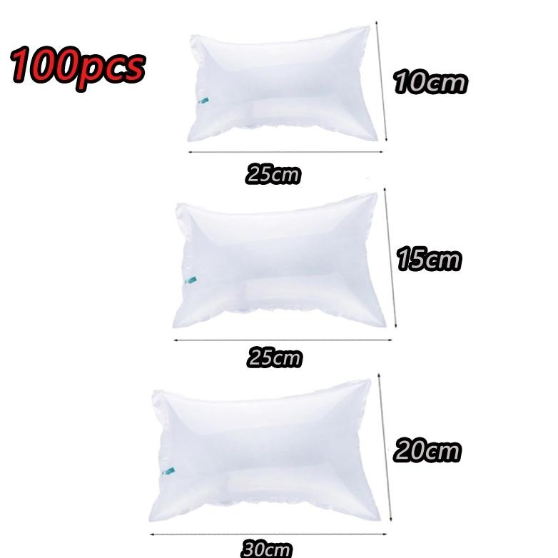 

100PCS Inflatable Buffer Bag Air Cushion Pillow Bubble Wrap Maker Express Package AST