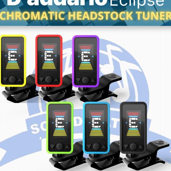 Dadddario Eclipse Tuner Tuner Gitar Bass