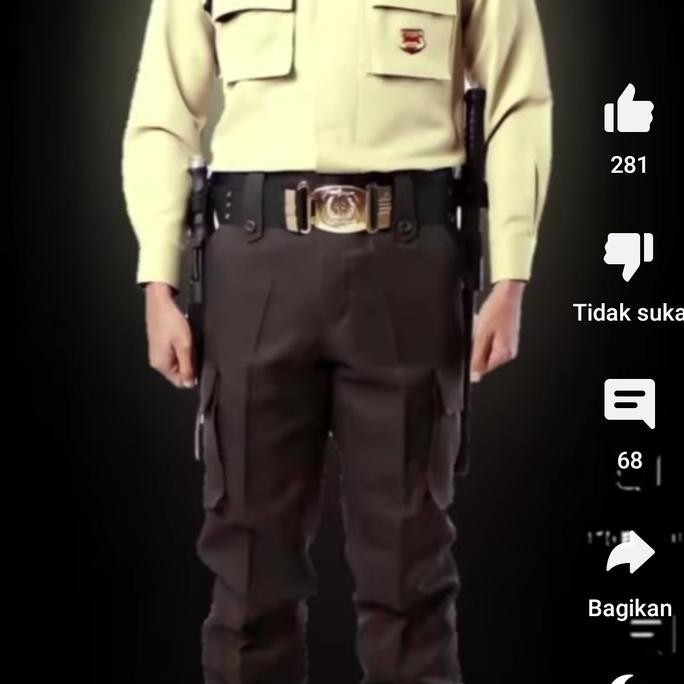 Baju seragam satpam - security CREM PDL SATU Bahan GAIA Neo Premium