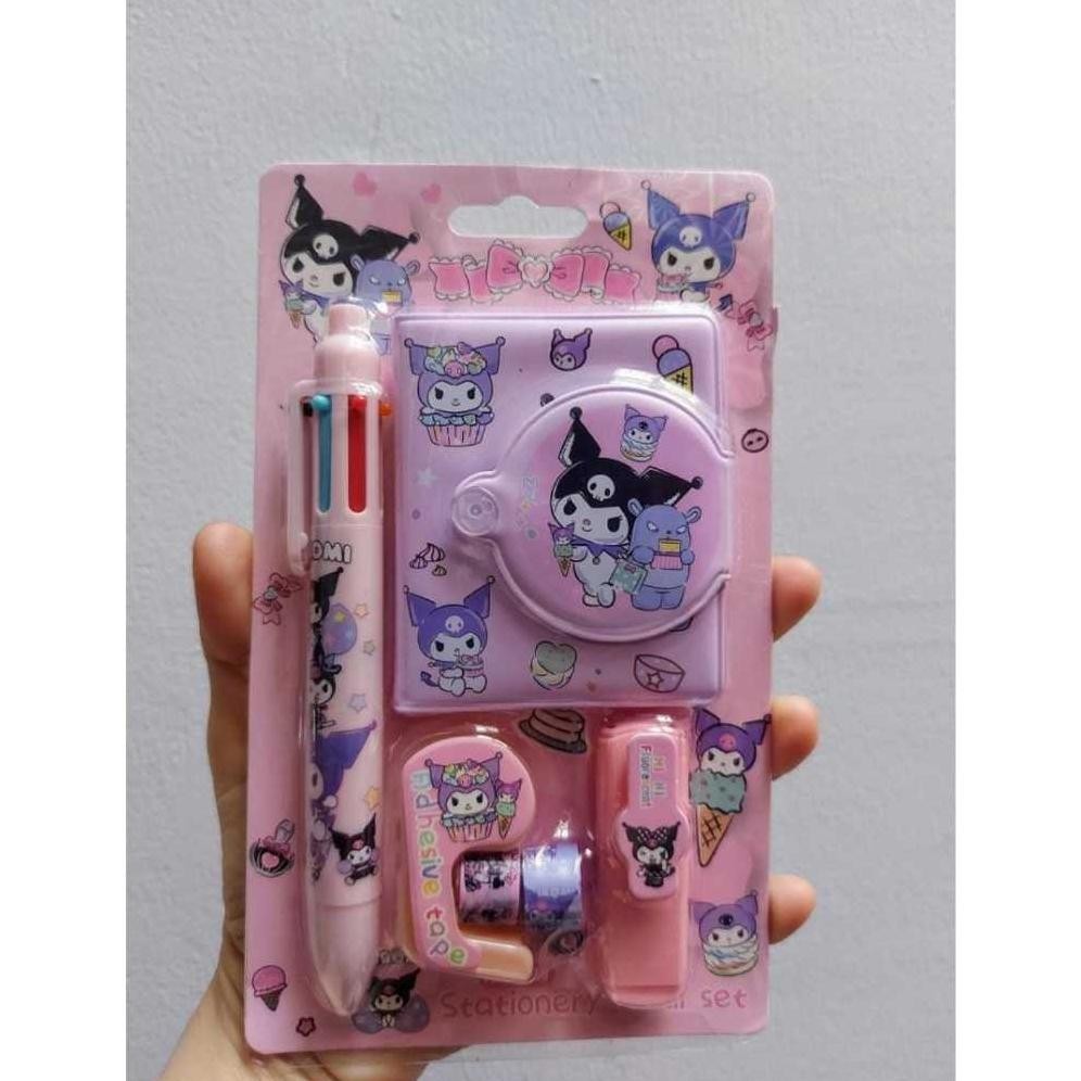 

LH DIARY / MEMPOM DIARY / MEMO SET MOTIF kartun lucu korea / SET ALAT TULIS SISWA 4 IN 1 Stationery KOREA / SET ALAT TULIS SISWA 4 IN 1 Stationery LUCU AST