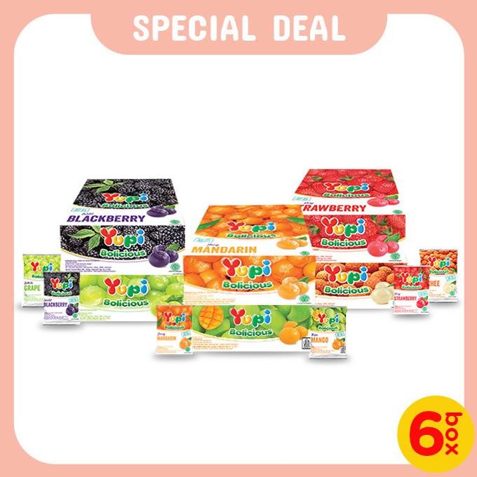 

Package Yupi Bolicious BOX All Variant