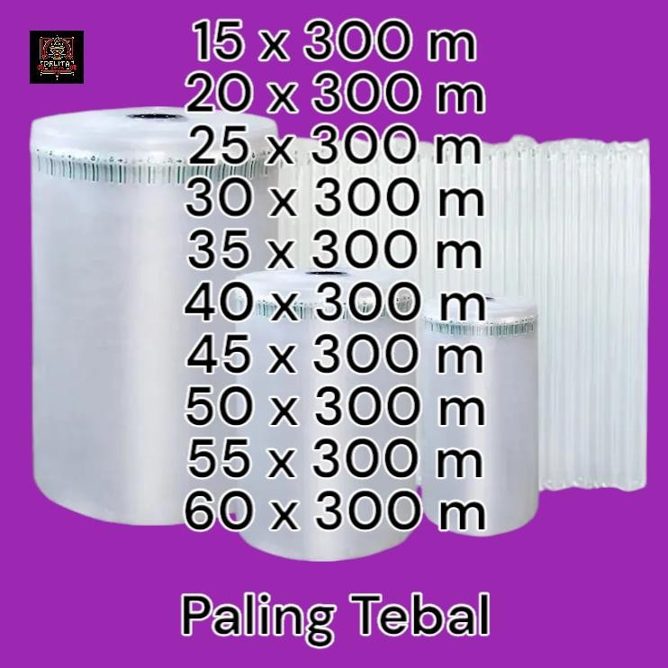 

Bubble Air Column Paling Tebal / Bubble Air Cushion / Inflatable Bubble Wrap - Pelita Fortune AST