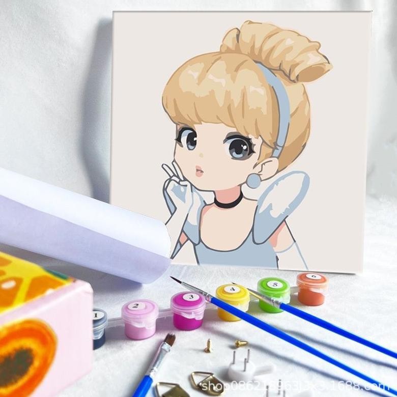 

DIY MEWARNAI OIL PAINTING KARAKTER KARTUN / DIY MEWARNAI POSTER AST