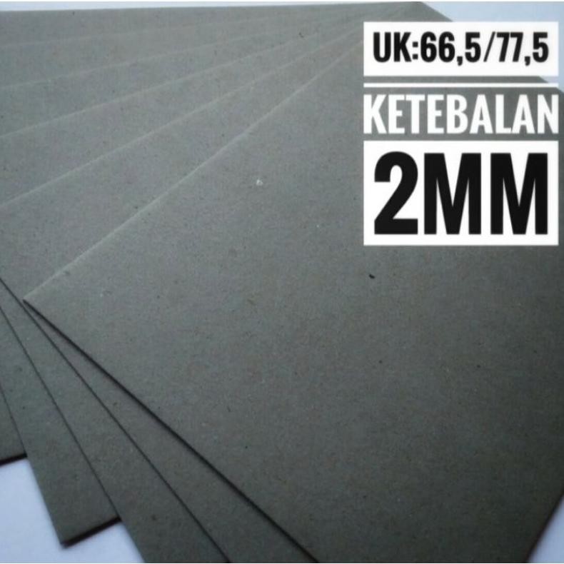 

1 Pack Karton Board No. 30 / 2 mm Uk Plano 65 cm X 75 cm ( 30 lembar ) AST