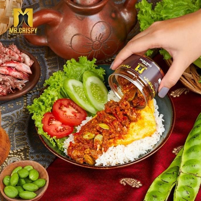 

SAMBAL MR CRISPY SAMBAL BAWANG TRASI BALADO RICA HIJAU THAI H24