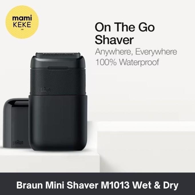 Braun Mini Shaver M1013 Mobile Travel Shaver MURAH