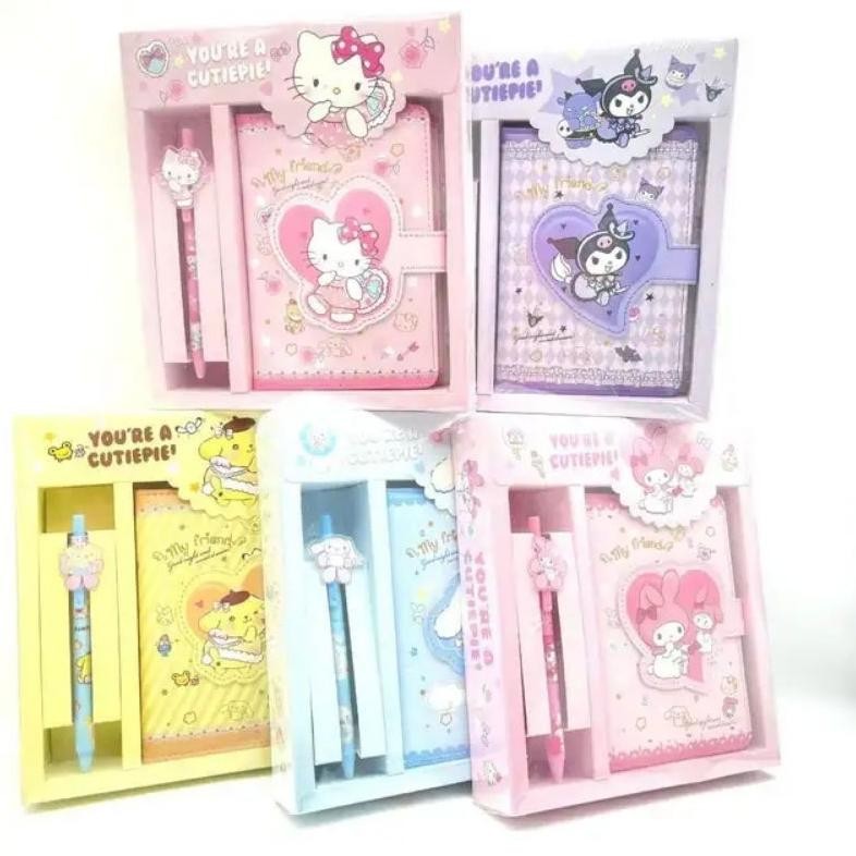 

giftset notebook sanrio/buku sanrio AST
