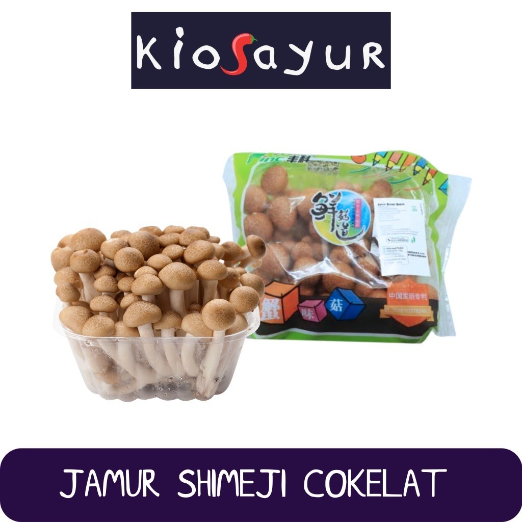 

Jamur Shimeji Cokelat Mika RRC 150 gram