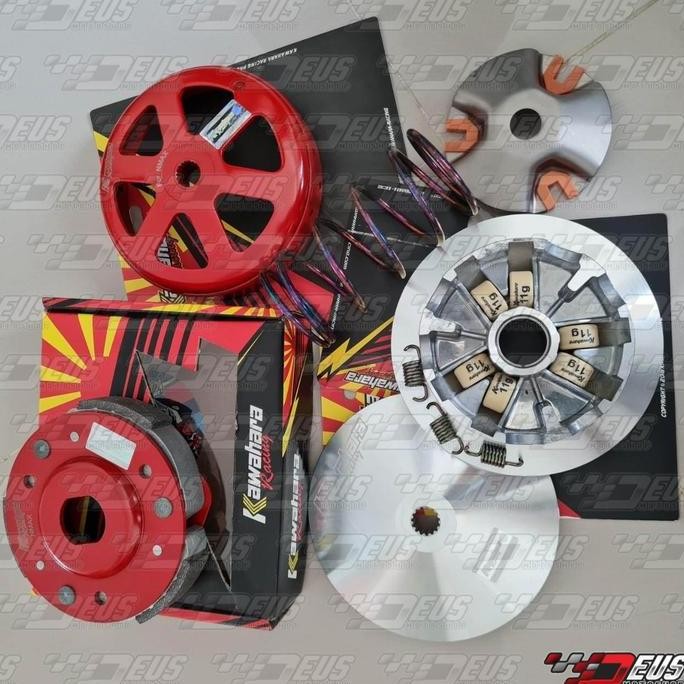 PAKET Full Upgrade CVT Kirian Nmax Aerox Lexi 125 155 KAWAHARA