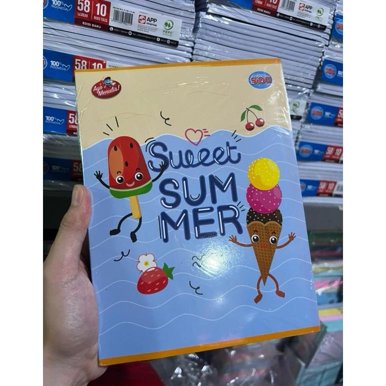 

buku sidu 38 lembar 1 pak isi 10pcs buku untuk anak sekolah kualitas bagus AST