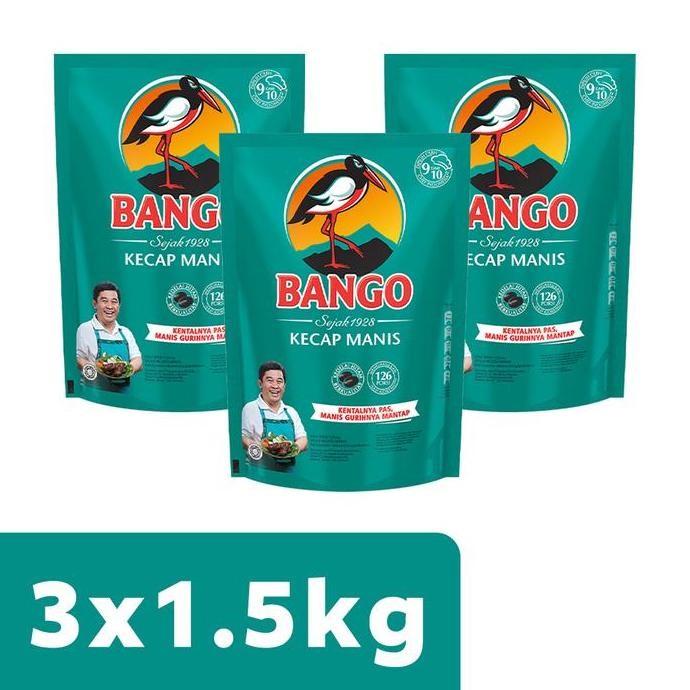 

Bango Kecap Manis Pouch 1.52Kg - 3 Pouch