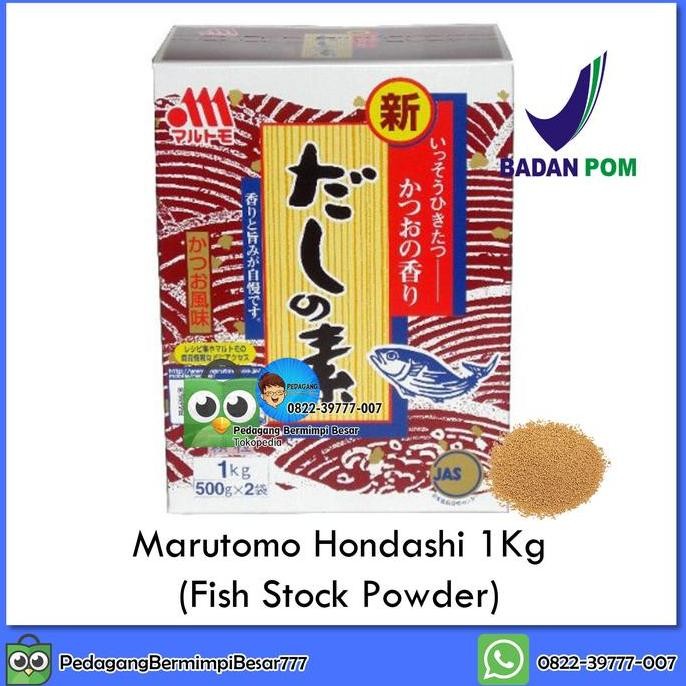 

Marutomo Hondashi 1Kg | Kaldu Ikan