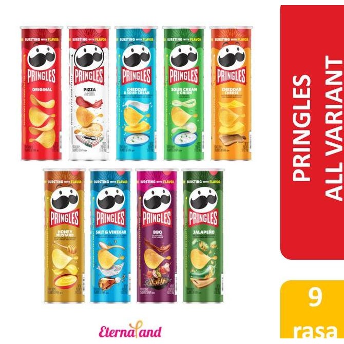 

Pringles Potato Chips Snacks Impor Usa - Snack Kentang Aneka Rasa