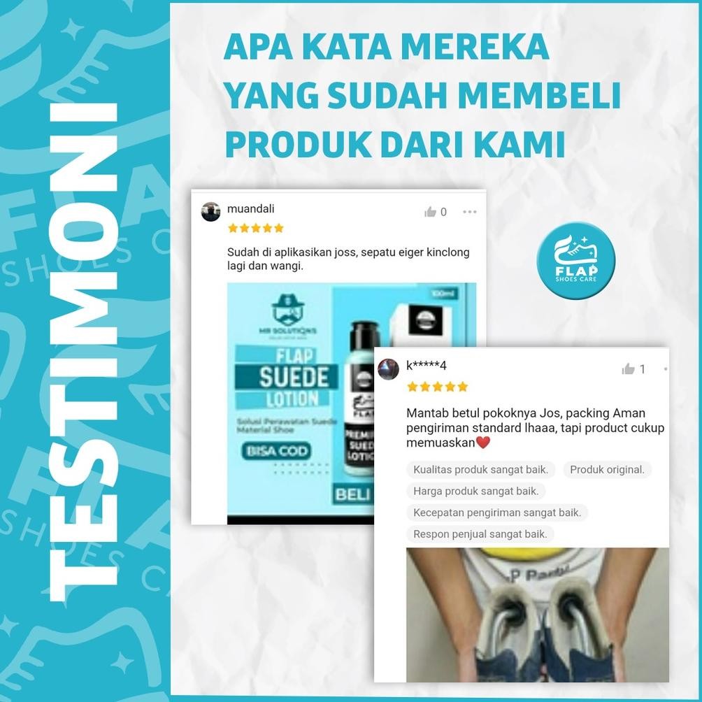 Flap Shoes Care - Suede Lotion