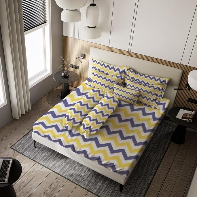 Sprei Nyenyak Lyka - 200x200x30 / 180x200x30 / 160x200x30 / 120x200x30