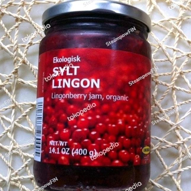 

Tersedia Organic Sylt Lingon Selai Lingonberry Lingoberry Beri Jam Meatball