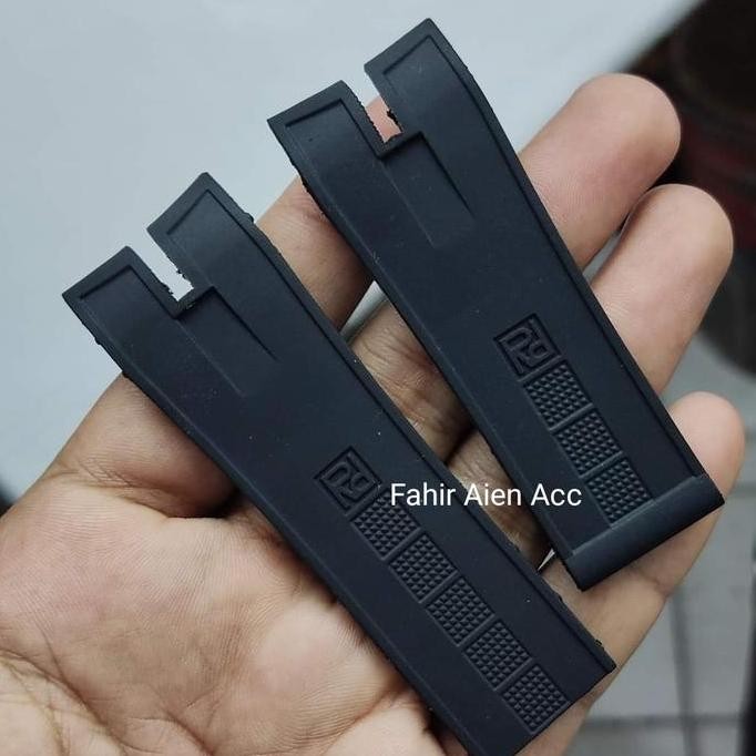 Tersedia STRAP TALI JAM TANGAN ROGER DUBUIS RUBBER TALIJAM ROGER DUBUIS
