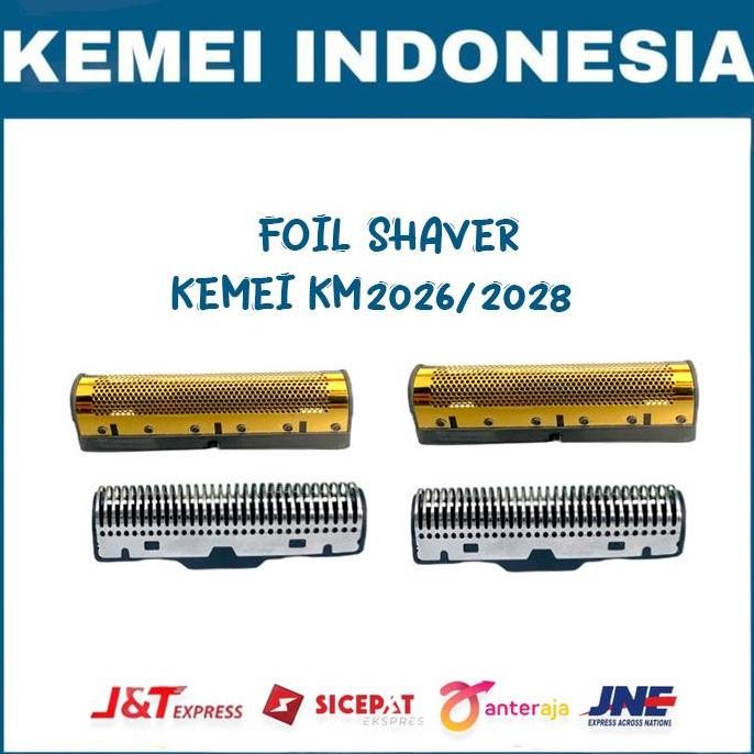 Foil cadangan shaver kemei km-2026 / SHAVER KEMEI KM-2026 MURAH
